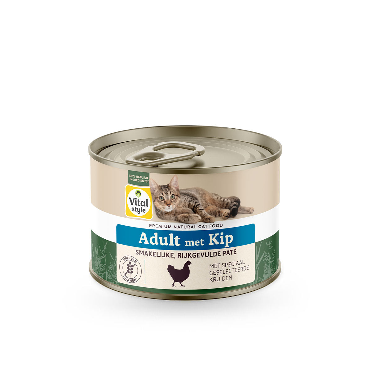 Kat Adult met Kip Natvoer Blik